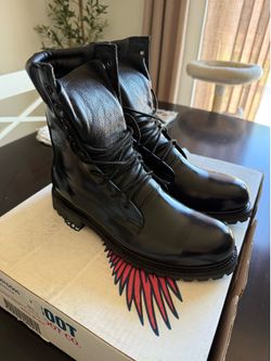 NIB Mens Steel-Toed/Lug Sole Fire Dept/Workboot Sz 9EE