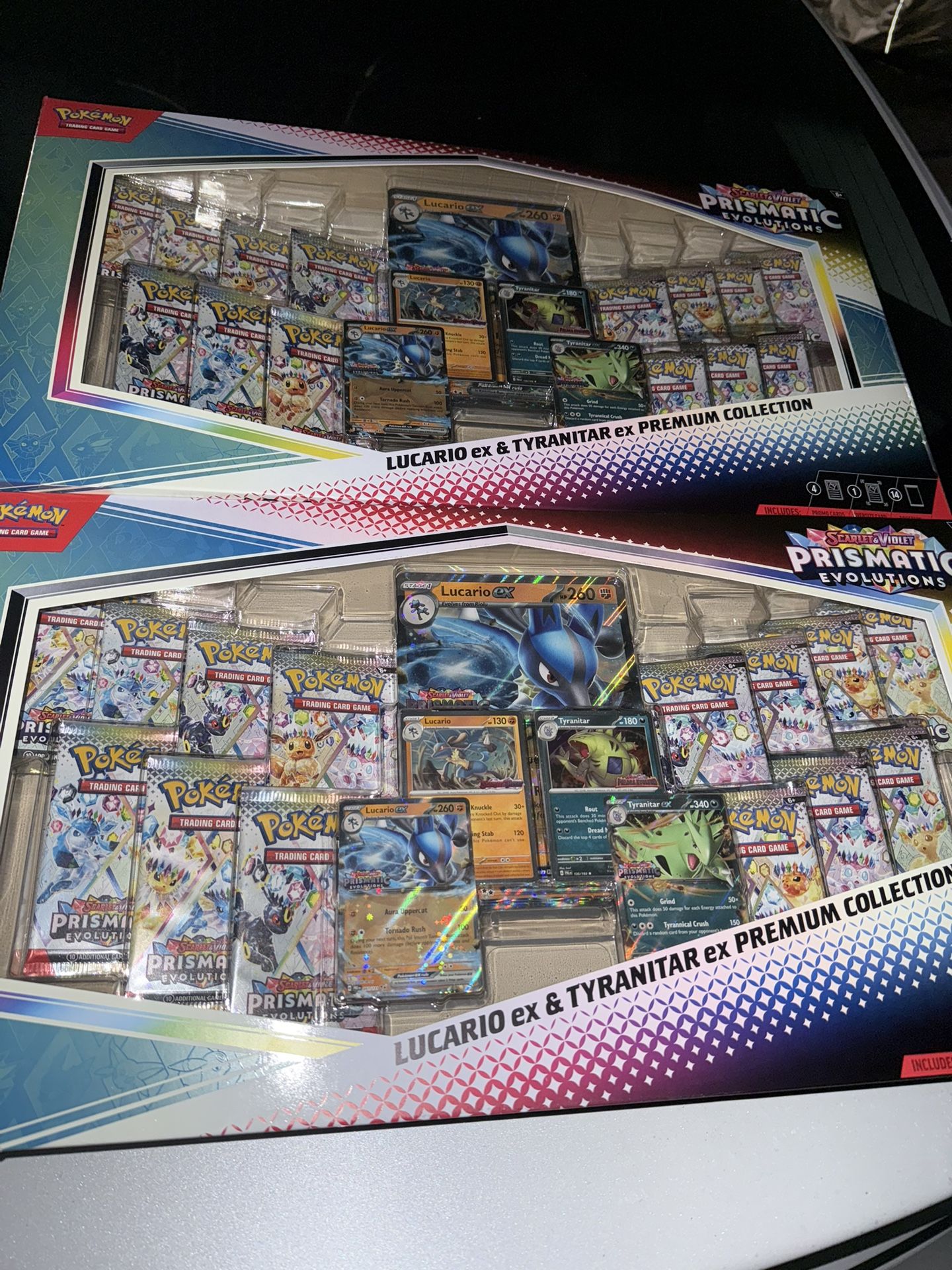 Prismatic Lucario Ex Premium Collection (Sealed) Pokemon cards