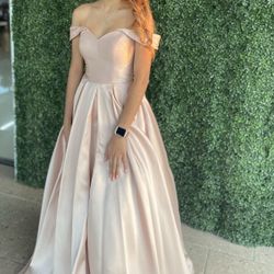 Rose Gold Dress 
