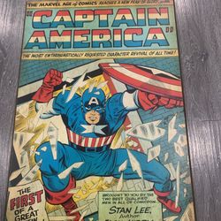Hard Captain America Poster (Vintage)