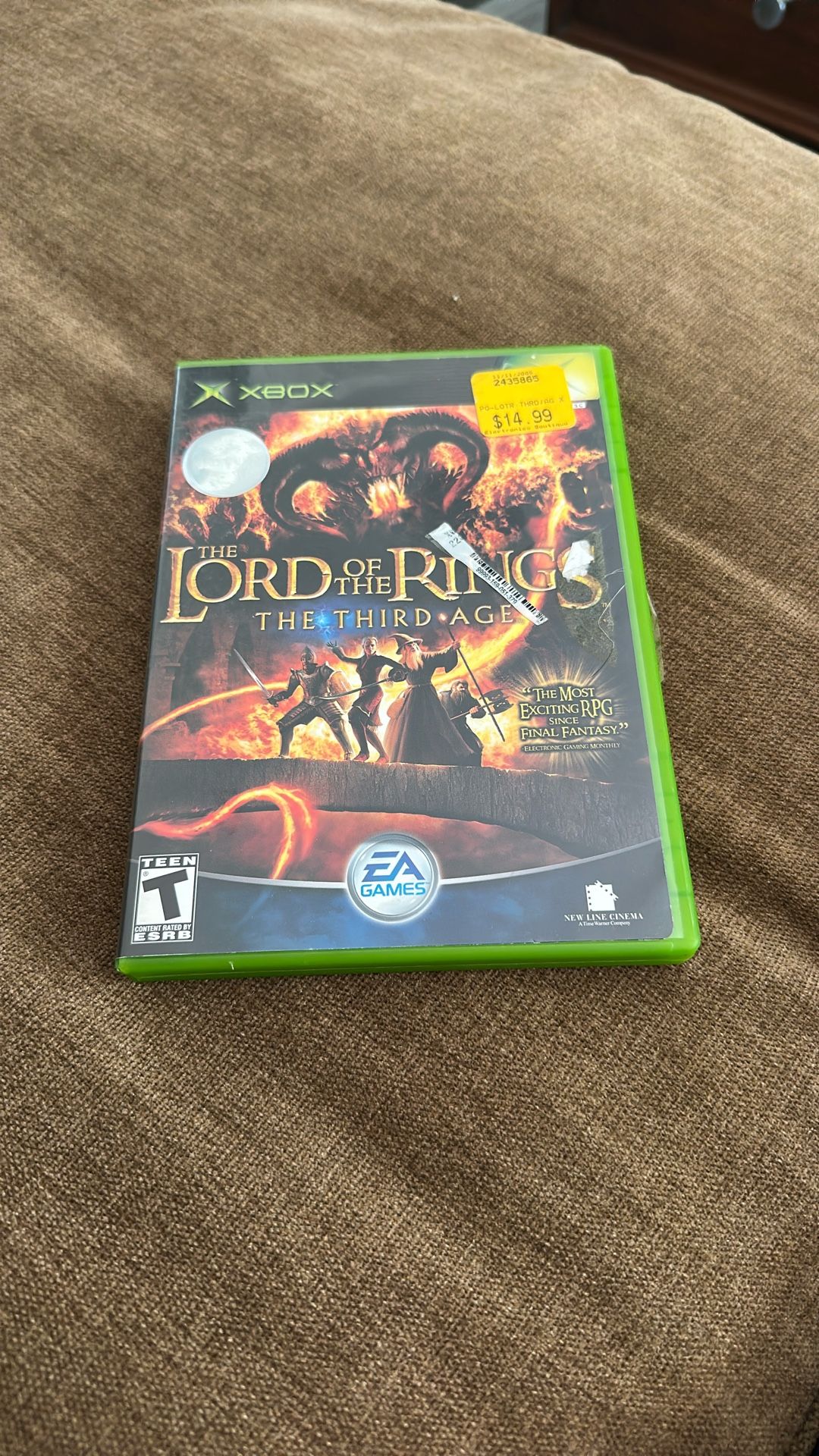 THE LORD OF THE RINGS THE THIRD AGE