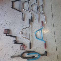 Bmx Handlebars And Forks READ!