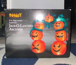 Spirit Halloween Pumpkin Inflatable