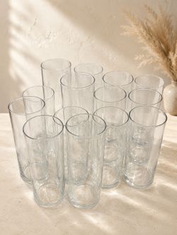 Clear glass bases
