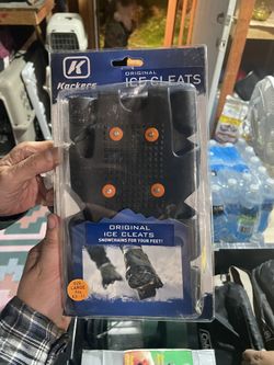 New! Korkers Original Ice Cleats Size L