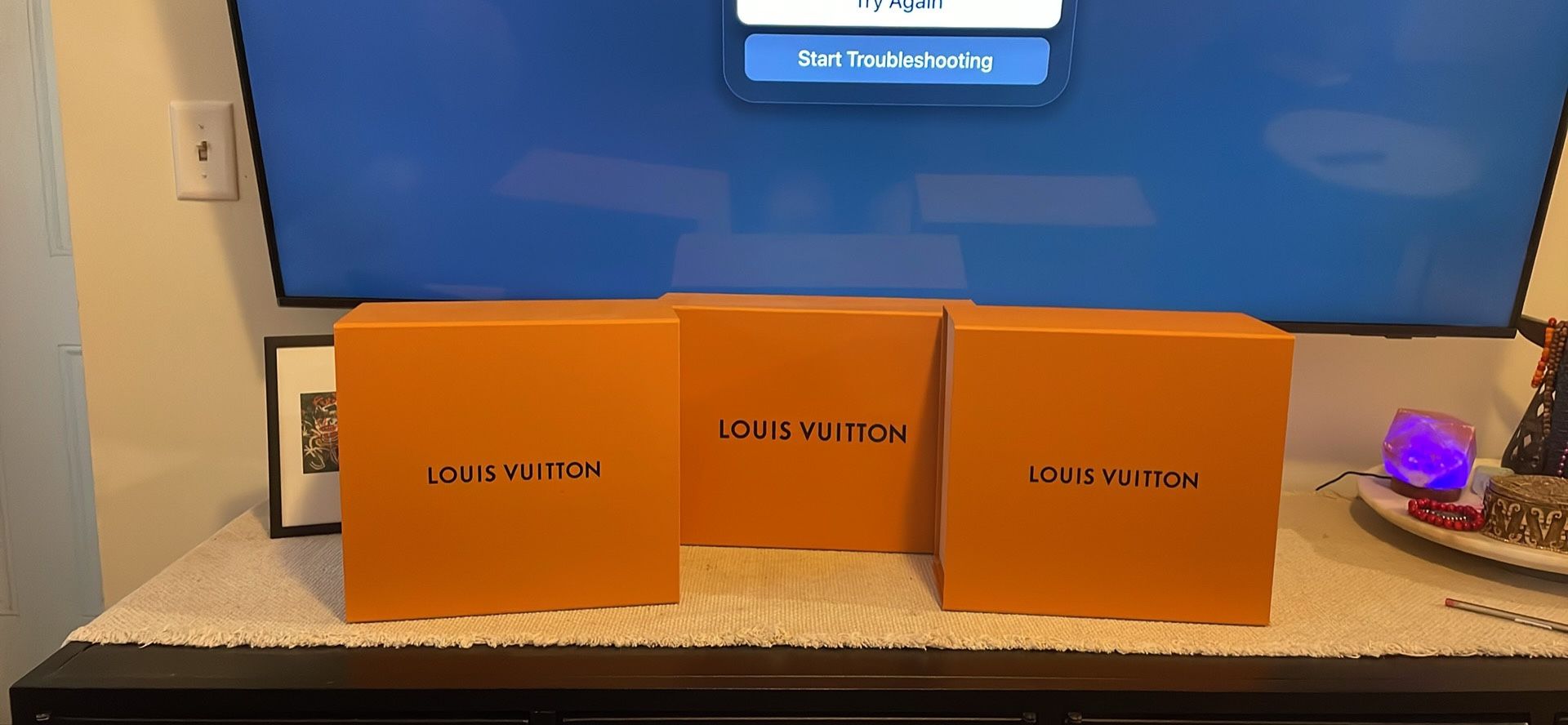 Empty Louis Vuitton Boxes