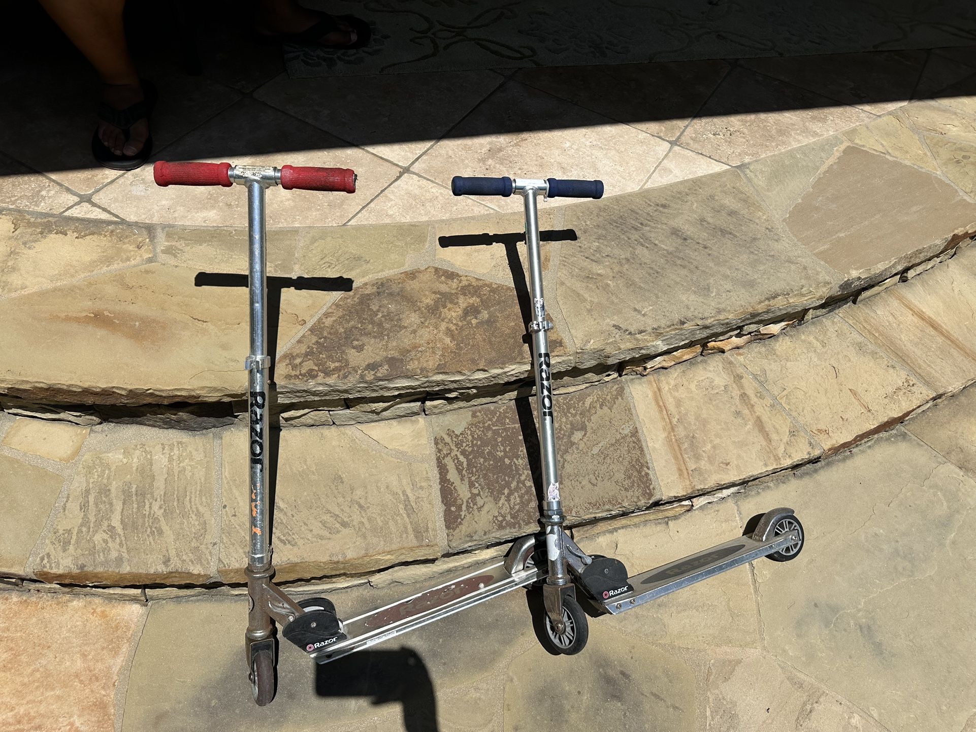 2 Razor Scooters Both For $10