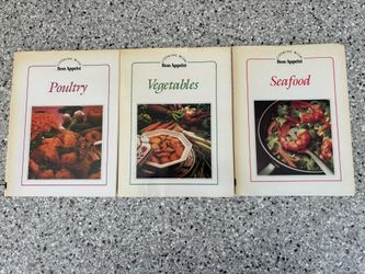 Bon Apetit Cook books