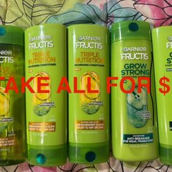 Garnier Shampoos And Conditioners 