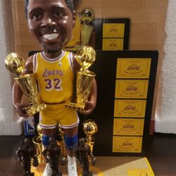 Magic Johnson Achievements Bobblehead