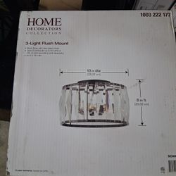 3 Light Flush Mount