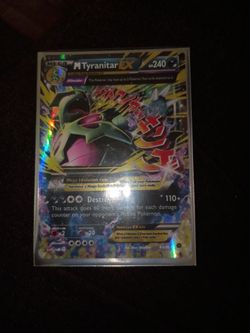 M Tyranitar EX Pokémon Card 43/98