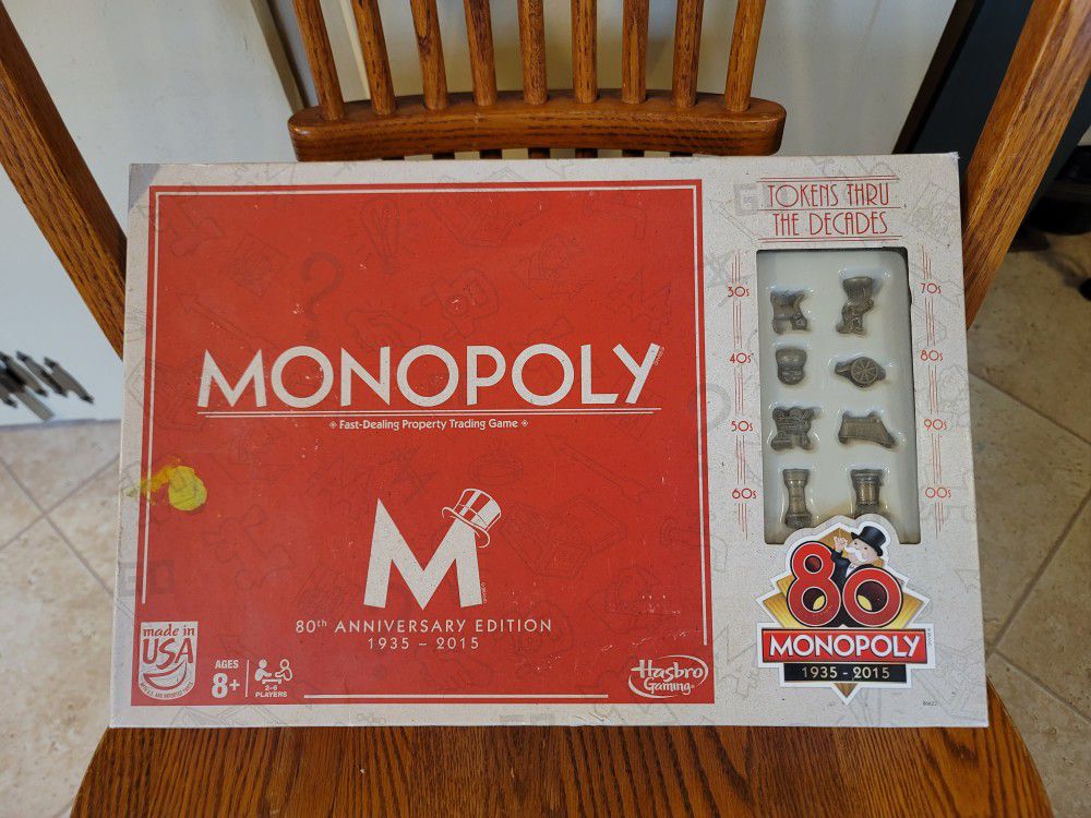 Monopoly 80th Anniversary Edition 2015