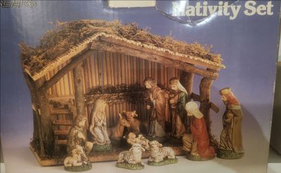 Nativity set