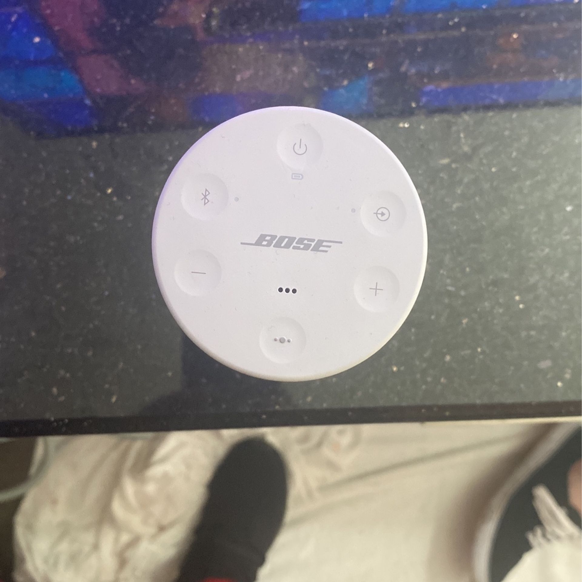 White Bose Speaker