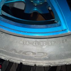 17" RTX Rims (Like New Tires)