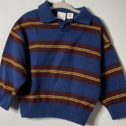 Striped Zara polo shirt