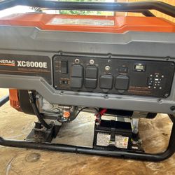 ELECTRIC START/RECOIL 10,000 WATT POWER GENERATOR GENERAC 8,000 RUNNING WATTS