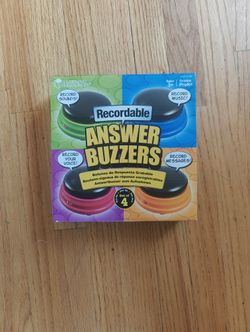 Recordable Answer Buzzer