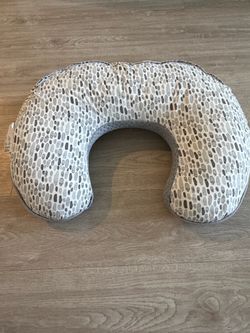 Boppy Nursing Pillow Gray Pattern