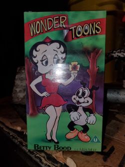 Wonder Tunes Featuring Betty Boop And Many More Very Rare VHS Unopened