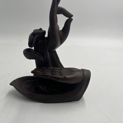 Buddha Hands Ceramic Smoke backflow Incense Burner Stand