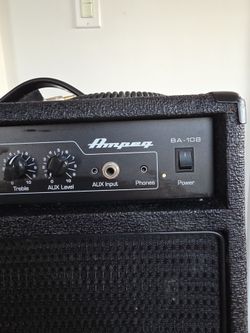 Ampeg BA-108 Bass Combo Amplifier read description