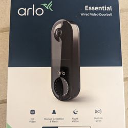 Arlo Wired Video Doorbell 1080p