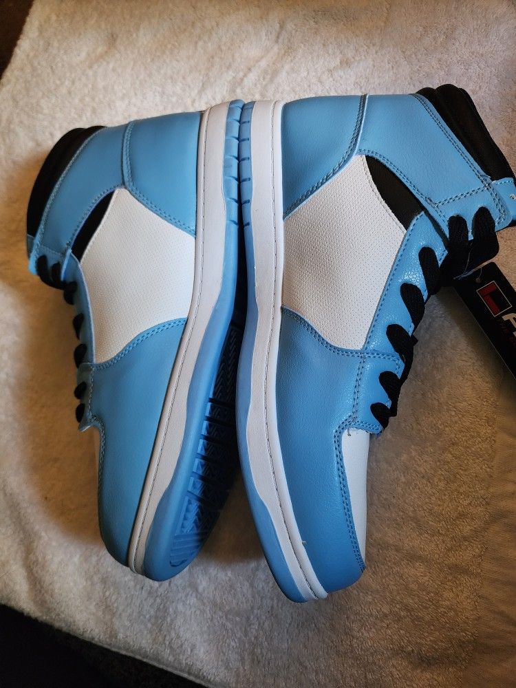 Brand New With Box With Tags Authentic Baby Blue FUBU Mens Shoes Size 11