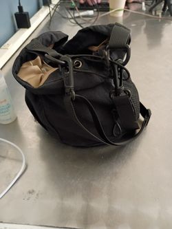 Temu Bag black, Broke The Tightener Cord So I'm Selling But Still Works