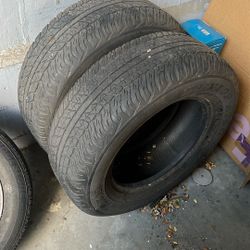 Used Dunlop Grantrek Hiway tires, Good Interim Tires Or Spares,