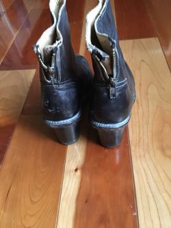 Bed Stu brand black booties for women, sz.6,5.