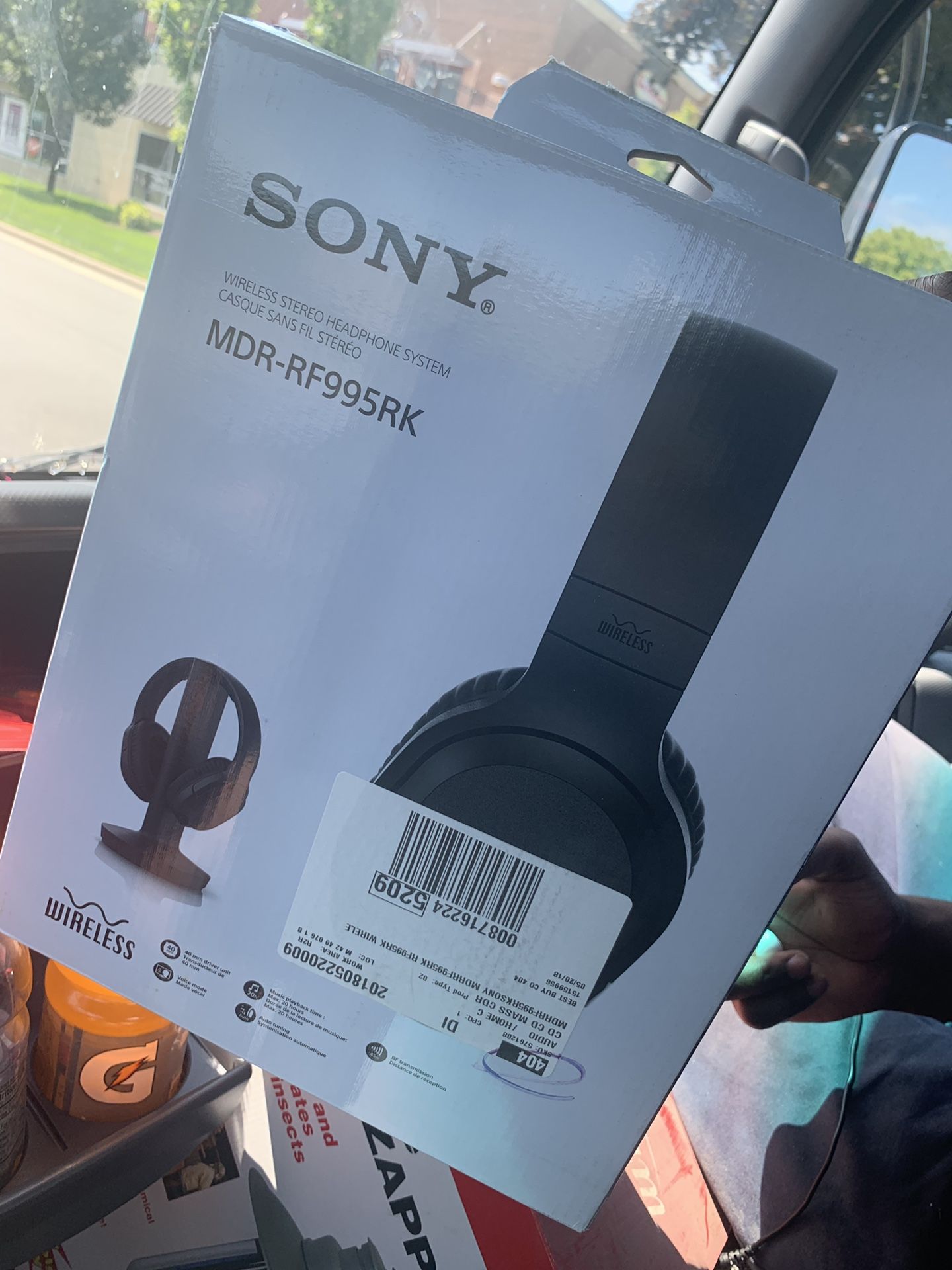 Sony wireless stereo headphones