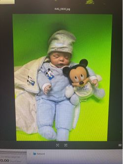 Vintage Mickey Ashton Drake Disney baby.