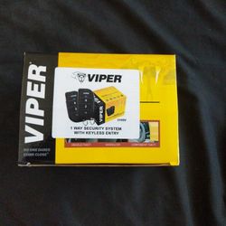 BRAND NEW Viper 1 Way Security System With Keyless Entry