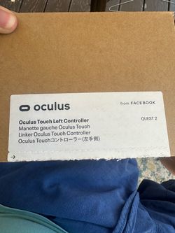 Oculus left controller
