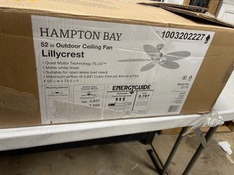 New 52” Ceiling Fan