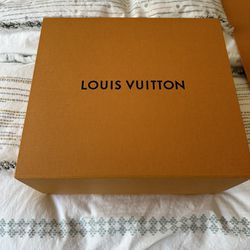 Lot Of 4 Louis Vuitton Real Authentic Magnetic Boxes, Dust Bag And Ribbon