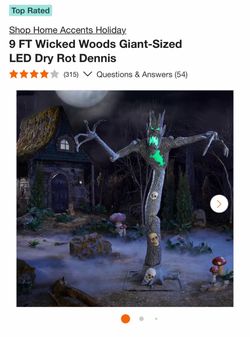 Dry rot decoration Halloween