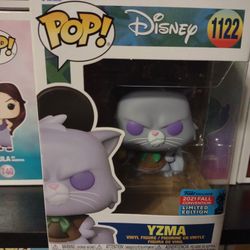 Disney Funko Pop #1122 Yzma 2021 Fall Convention Exclusive Limited Edition The Emperor's New Groove 
