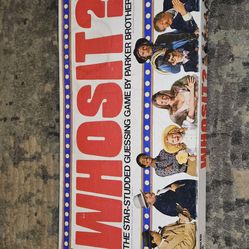 WHOSIT? (1976) Vintage Game 100% Comp. Great Condition! Game Box Has Shelf Wear