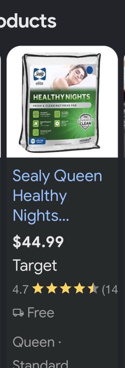 Sealy mattress cover