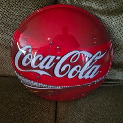 Coca-Cola plastic wall button