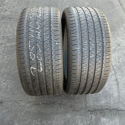 2. Tires.  285. 40. 22
