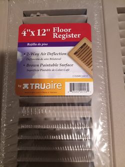 4"X12" 2way Air Deflection