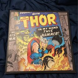 Vintage Thor Poster Board 