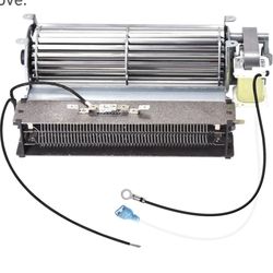 6746: New Electric Fireplace Blower Motor for Twinstar 23EF010GAA, 23EF022GRA, TS-001, 28E05, Heater Assemble for Twin Star Electric Fireplace, Heat 