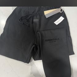Essentials sweats new with tags