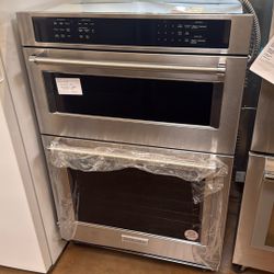 KitchenAid 30” microwave oven combo