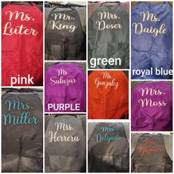 💝 Valentine’s Day Personalized  Apron & Oven Mitt Gift Sets ❤️  (PICK UP ONLY NE 93306)